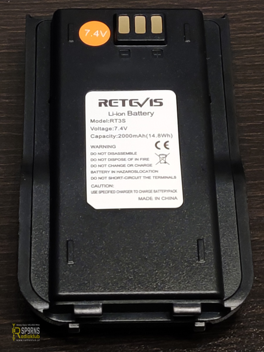 Test radiotelefonu RETEVIS RT3S