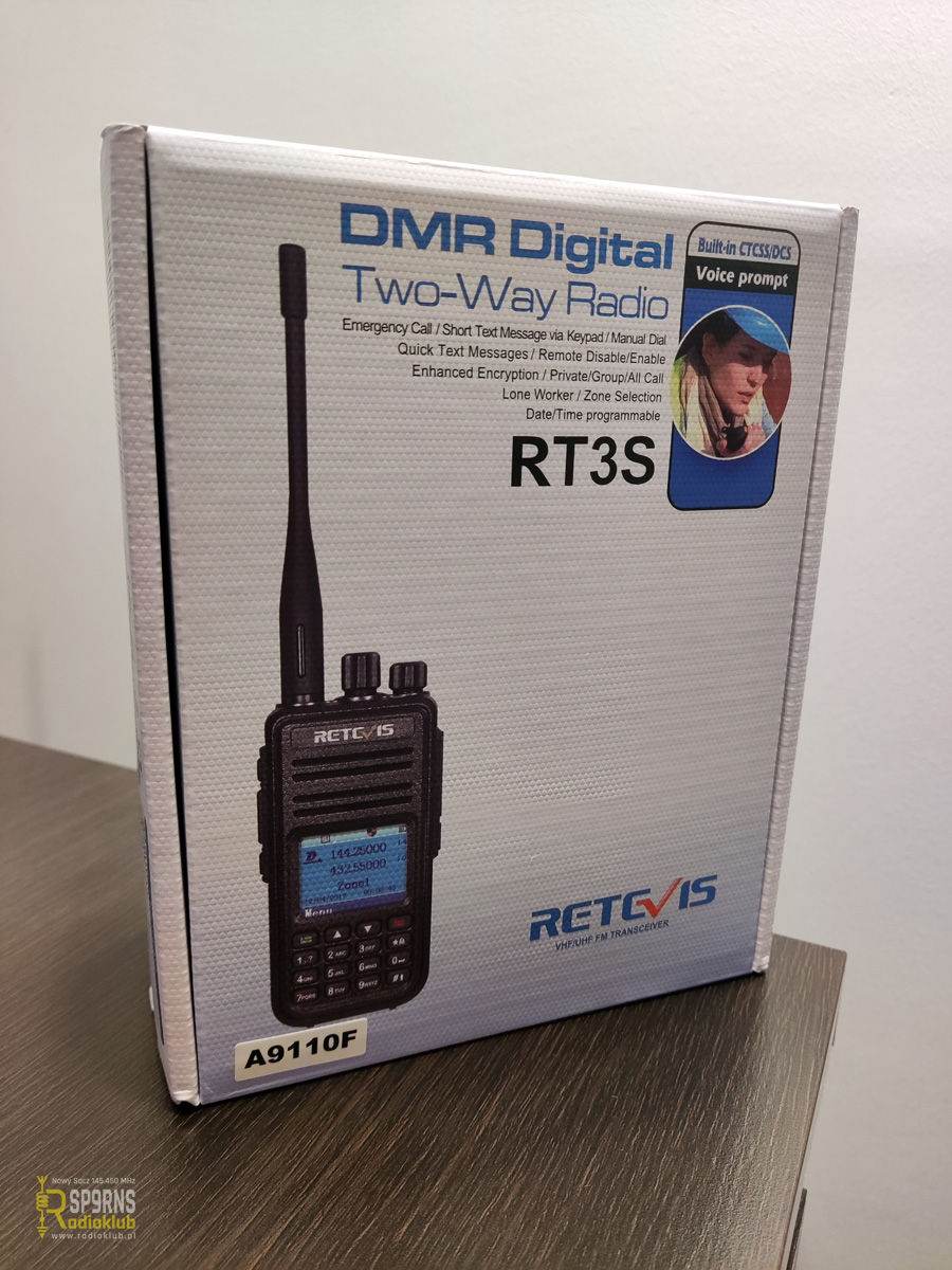 Test radiotelefonu RETEVIS RT3S